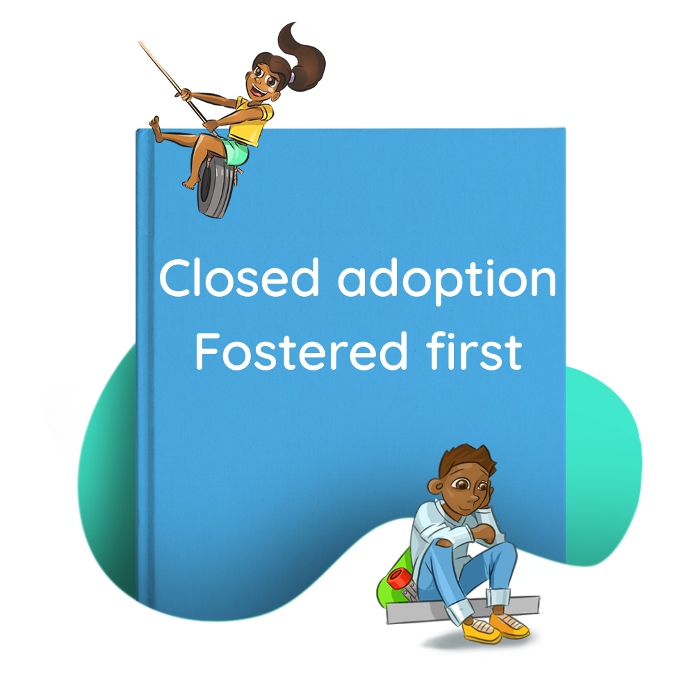 Picture for category Closed adoption, fostered first