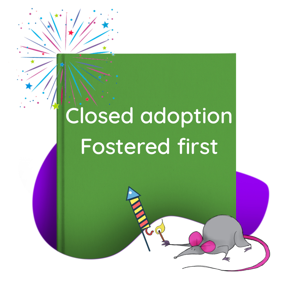Picture for category Closed adoption, fostered first