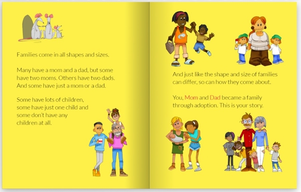 Show details for Adopted & Adored | 0-4 years | Open, from birth | Hardback