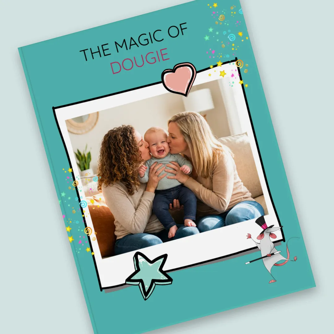 Show details for 8.5 x 11 | Magic of You | Two Moms | for delivery in the US only