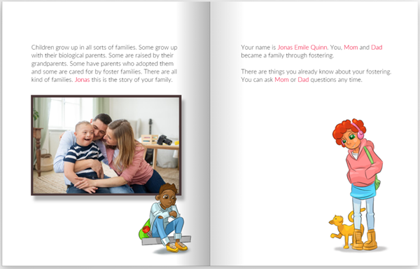 Show details for Fostered & Adored | 5-8 years | Hardback